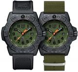 Luminox Mens Wrist Watch Navy Seal XS.3517.NQ.Set - 45mm Black, Green Stainless ...