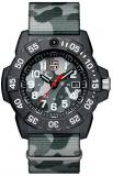 Luminox Men's SEA Stainless Steel Swiss-Quartz Watch with Nylon Strap, Grey, 24 ...