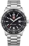Luminox Men's Navy Seal Pacific Diver 3120 Series Silver Stainless Steel Oyster ...