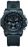 Luminox Watches Men - Navy Seals Colormark Chronograph Black Out (XS.3081.BO / 3080 Series) - 200 Meter Water Resistant, Hardened Mineral Glas, Luminous