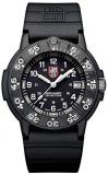 Luminox The Original Navy Seal Mens Watch Black Display (XS.3001.F/Navy Seal Series): 200 Meter Water Resistant + Light Weight Case + Constant Night Visibility