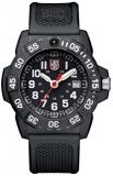 Luminox Navy Seal Mens Watch Black Dial (XS.3501/3500 Series): 200 Meter Water Resistant + Light Weight Carbon Case and Band + Constant Night Visibility