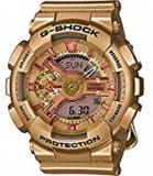 Casio G-Shock G Series Gold Collection Gold Dial Female Watch GMAS110GD-4A2