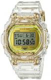 Casio G-Shock DW-5735E-7JR Glacier Gold 35th Anniversary Clear Skeleton Shock Resistant Watch (Japan Domestic Genuine Products)