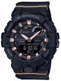 Ladies' Casio G-Shock S-Series G-Squad Connected Black Resin Watch GMAB800-1A