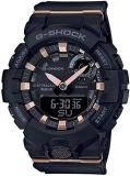 Ladies' Casio G-Shock S-Series G-Squad Connected Black Resin Watch GMAB800-1A