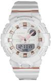 Ladies' Casio G-Shock S-Series G-Squad Connected White Resin Watch GMAB800-7A
