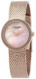 Coach Hayley Quartz Crystal Pink Mother of Pearl Dial Ladies Watch 14503438