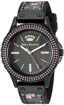 Juicy Couture Black Label Women's Swarovski Crystal Accente Strap Watch