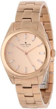 kate spade new york Women's 1YRU0134 &quot;Seaport&quot; Rose Gold Watch with Crystal Markers