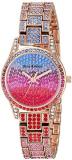 Juicy Couture Black Label Women's Multicolored Swarovski Crystal Accented Rose G...