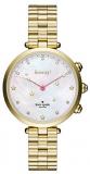 Kate Spade New York Women's Holland Slim Hybrid Stainless Steel Watch with Stainless-Steel Strap, Gold, 12 (Model: KST23200)