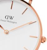 Daniel Wellington Petite Bristol Rose Gold Watch, 32mm, Leather, for Men and Women