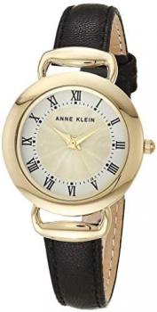 Anne Klein Women's Leather Strap Watch, AK/3830