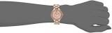 Anne Klein Women's AK/1854RMRG Premium Crystal Accented Rose Gold-Tone Bracelet Watch