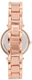 Anne Klein 3014BHRG Women's Rose Gold Dial Bracelet Quartz Watch