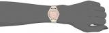 Anne Klein Women's Diamond Dial Mesh Bracelet Watch with Ceramic Bezel, AK/3258LPGB
