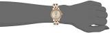 Anne Klein Women's AK/1930RGRG Diamond-Accented Dial Rose Gold-Tone Bracelet Watch