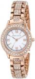 Anne Klein Women's AK/1492MPRG Premium Crystal Accented Rose Gold-Tone Bracelet Watch