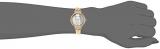 Anne Klein Women's AK/2216BLRG Premium Crystal-Accented Rose Gold-Tone and Blush Pink Bangle Watch