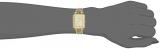 Anne Klein Women's Gold-Tone Bracelet Watch with Rectangular Case, AK/3614