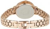 Anne Klein Women's AK/3386RGRG Diamond-Accented Rose Gold-Tone Bracelet Watch