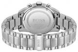HUGO Men's Quartz Watch with Stainless Steel Strap, Silver, 22 (Model: 1513784)