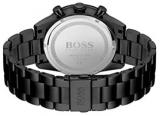 HUGO Men's Quartz Watch with Stainless Steel Strap, Black, 22 (Model: 1513854)