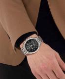 HUGO Men's Quartz Watch with Stainless Steel Strap, Silver, 22 (Model: 1513871)
