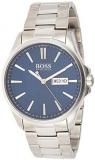 Hugo Boss 1513533 Men&#39;s The James Blue Dial Steel Bracelet Watch