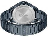 HUGO by Hugo Boss Men's Quartz Watch with Stainless Steel Strap, Blue, 22 (Model: 1530194)