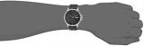 HUGO by Hugo Boss Men's Stainless Steel Quartz Watch with Leather Strap, Black, 20 (Model: 1530022)