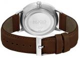 HUGO by Hugo Boss Men's Stainless Steel Quartz Watch with Leather Strap, Brown, 21 (Model: 1530201)