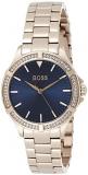 Hugo Boss Womens Analogue Classic Quartz Watch with Stainless Steel Strap 1502468