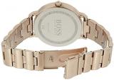 Hugo Boss Women's Quartz Watch with Stainless Steel Strap, Rose Gold, 16 (Model: 1502502)