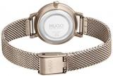 HUGO by Hugo Boss Women's #Cherish Quartz Watch with Stainless Steel Strap, Carnation, 12 (Model: 1540085)