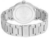 HUGO by Hugo Boss Men's #Stand Quartz Watch with Stainless Steel Strap, Silver, 20 (Model: 1530140)