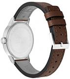 HUGO by Hugo Boss Men's Stainless Steel Quartz Watch with Leather Strap, Brown, 20 (Model: 1530076)