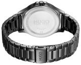 HUGO by Hugo Boss Men's #LEAP Quartz Watch with Stainless Steel Strap, Black, 22 (Model: 1530175)