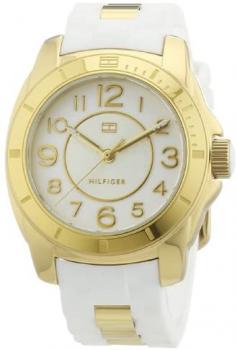 Tommy Hilfiger 1781309 Ladies White and Gold K2 Watch