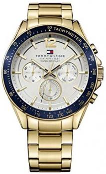 Tommy Hilfiger Men&#39;s 1791121 Sophisticated Sport Gold-Tone Stainless Steel Watch