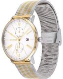 Tommy Hilfiger Women's 1782074 Jenna Stainless Steel Watch with Multicolour Stainless Steel Band