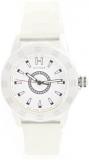 Tommy Hilfiger Semi-transparent Silicone White Dial Women&#39;s watch #1781096
