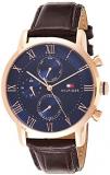 Tommy Hilfiger Brown Leather Watch-1791399