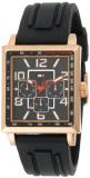 Tommy Hilfiger Men's 1790702 Rose Gold Plated Rectangular Case Sport Watch