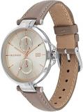 Tommy Hilfiger 1782180 Taupe (Grey/Brown) Leather Strap Angela Women's Watch
