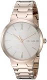 Tommy Hilfiger Women&#39;s Stainless Steel Quartz Watch with Carnation Gold Strap, 16 (Model: 1781959)