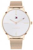 Tommy Hilfiger Women&#39;s Quartz Watch with Stainless Steel Strap, Carnation, 18 (Model: 1782340)