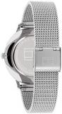 Tommy Hilfiger Women's Quartz Watch with Stainless Steel Strap, Silver, 18 (Model: 1782338)