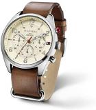 Tommy Hilfiger Men's 1791188 Casual Sport Stainless Steel Watch with Brown Band